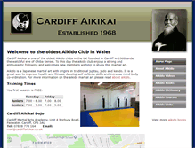 Tablet Screenshot of cardiffaikikai.co.uk